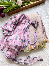 Antique Fashion 1 Beautiful Saare  - colour 3, Stitched Blouse
