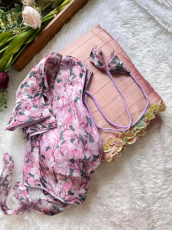 Antique Fashion 1 Beautiful Saare  - colour 4, Stitched Blouse