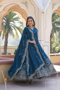 Antique Fashion 1 Gown Duppta  - colour 1, XL