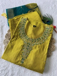 Antique Fashion 1 Kurti Pant Duppta  - colour 1, L