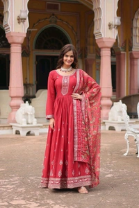 Antique Fashion 1 Gown Duppta  - colour 1, XL