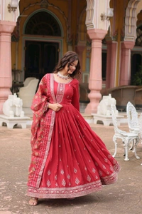Antique Fashion 1 Gown Duppta  - colour 1, XL