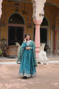 Antique Fashion 1 Gown Duppta  - colour 2, XL