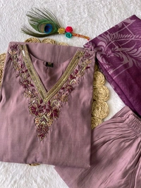 Antique Fashion 1 Kurti Pent Dupatta Set  - 2XL, colour 1