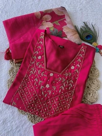Antique Fashion 1 Kurti Pant Duppta Set  - S, colour 2
