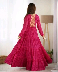 Antique Fashion 1 This colourfull laheriya & fresh look outfit is perfect for upcoming navratri which provides you more comfort and style - Xxl, colour 2