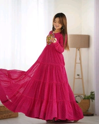Antique Fashion 1 This colourfull laheriya & fresh look outfit is perfect for upcoming navratri which provides you more comfort and style - S, colour 2