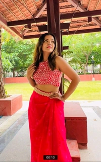 Antique Fashion 1  GET READY FOR THE ETHNIC GLAM OF THE SEASON WITH THIS DESIGNER SHARONG READY TO WEAR DRAPE - S