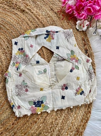 Antique Fashion 1 Designer Blouse  - Design 2