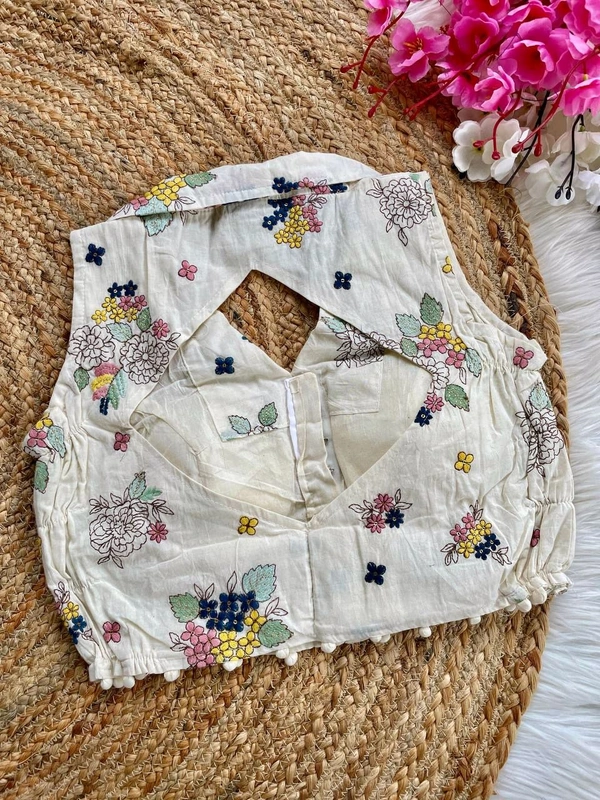 Antique Fashion 1 Designer Blouse  - Design 2