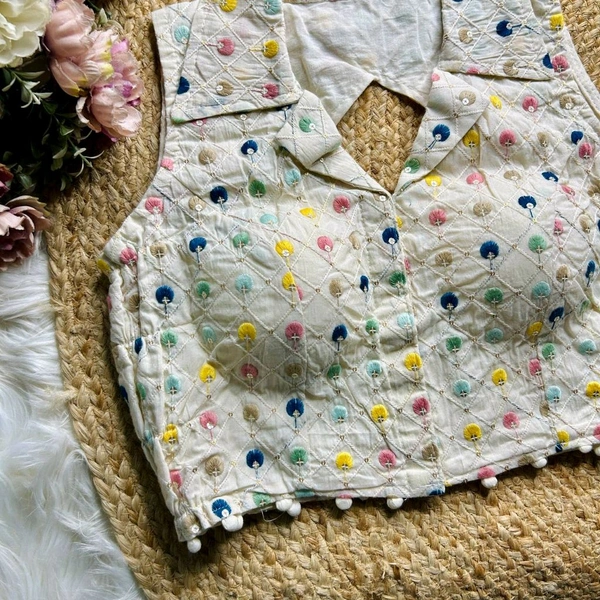 Antique Fashion 1 Designer Blouse  - Design 4