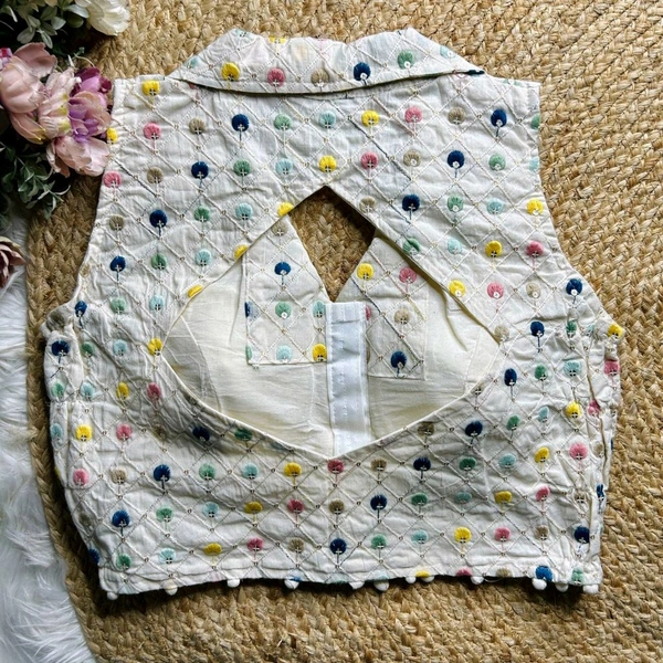 Antique Fashion 1 Designer Blouse  - Design 4