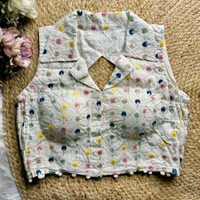 Antique Fashion 1 Designer Blouse  - Design 4