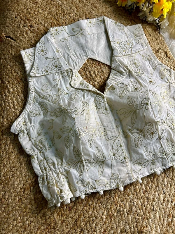 Antique Fashion 1 Designer Blouse  - Design 8
