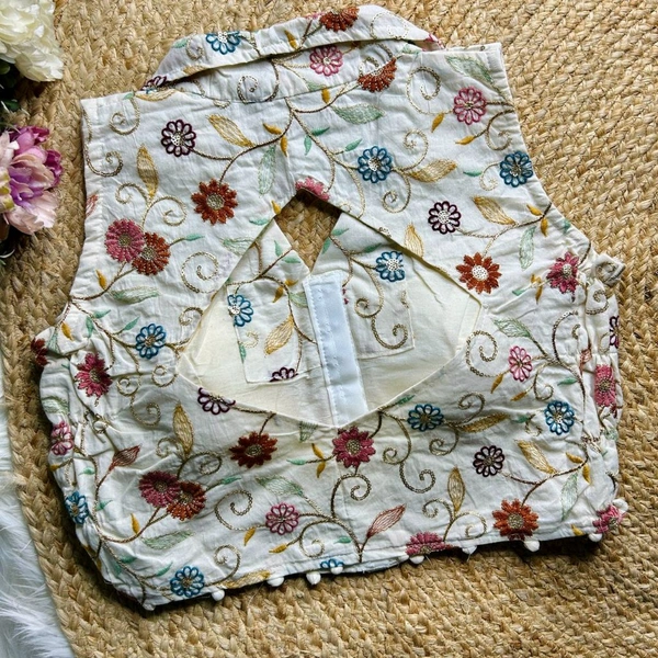 Antique Fashion 1 Designer Blouse  - Design 9