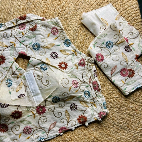 Antique Fashion 1 Designer Blouse  - Design 9