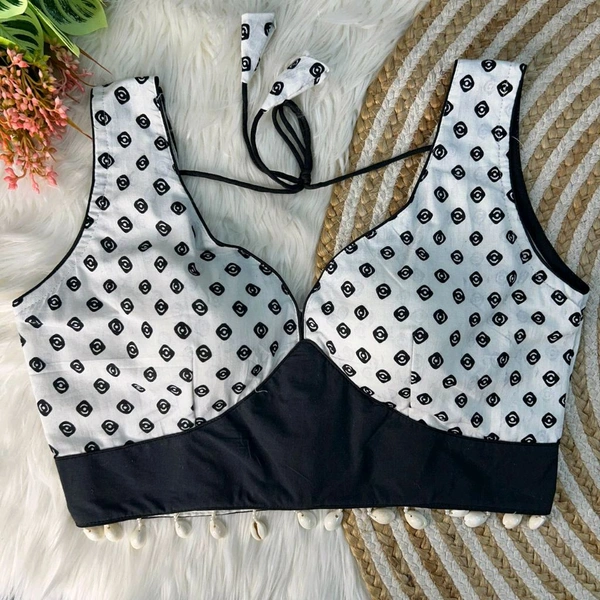 Antique Fashion 1 Designer Blouse  - Design 5