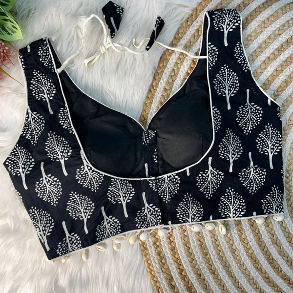 Antique Fashion 1 Designer Blouse  - Design 6