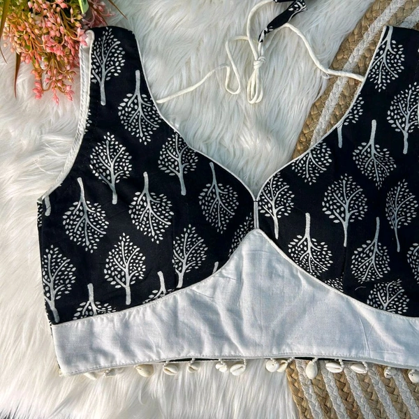 Antique Fashion 1 Designer Blouse  - Design 6