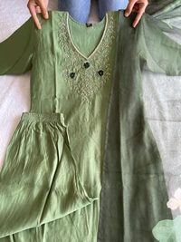 Antique Fashion 1 Kurti Pant Dupatta Set - XXL