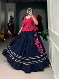 Antique Fashion 1 Cotton two piece for a flawless Occasion look  
