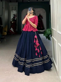 Antique Fashion 1 Cotton two piece for a flawless Occasion look  