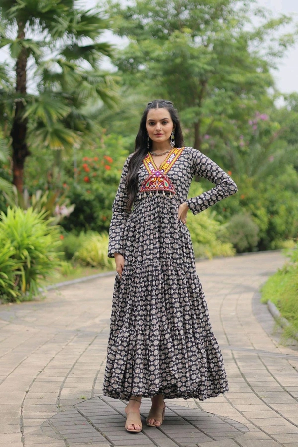 Antique Fashion 1 Gownlove Navratri2024 - colour 1