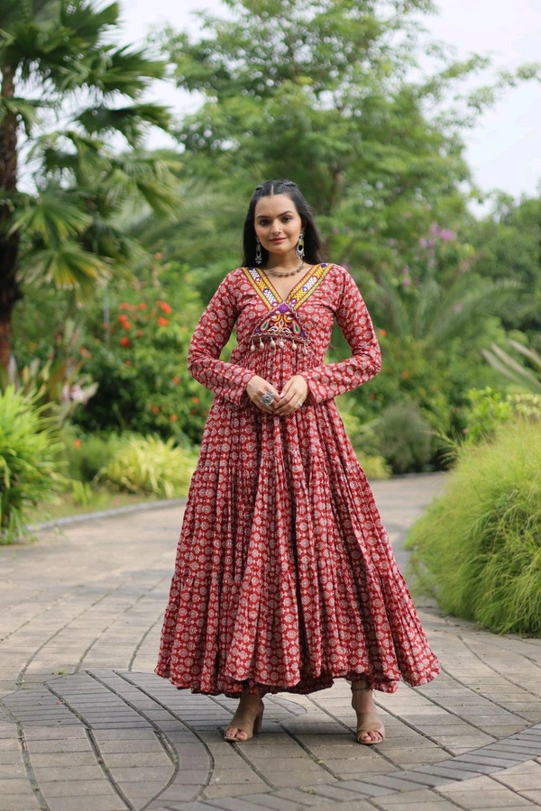 Antique Fashion 1 Gownlove Navratri2024 - colour 2