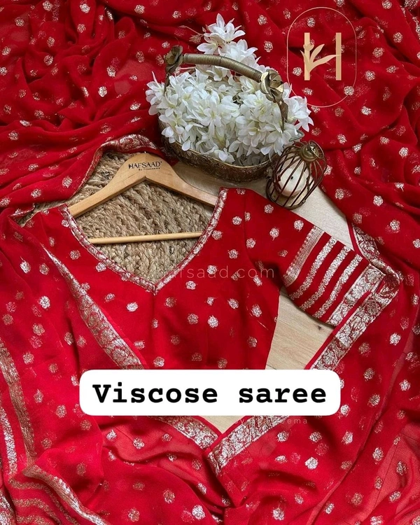 Antique Fashion 1 Beautiful saree  - colour 2, Unstitched Blouse