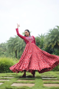 Antique Fashion 1 Gown - Maroon