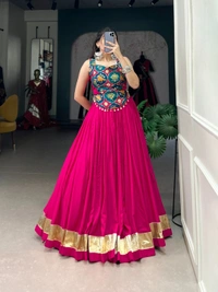 Antique Fashion 1 Occasion Vibes in Rayon & Silk Fusion - pink
