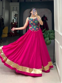 Antique Fashion 1 Occasion Vibes in Rayon & Silk Fusion - pink