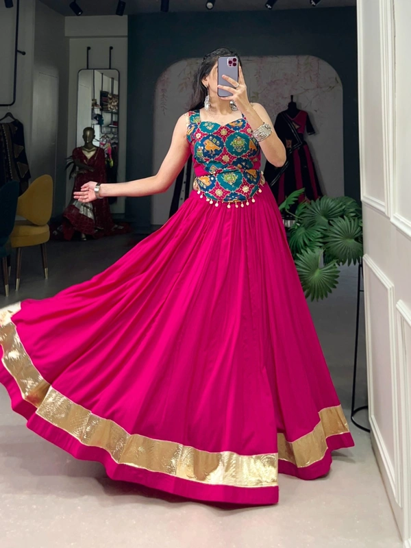 Antique Fashion 1 Occasion Vibes in Rayon & Silk Fusion - pink