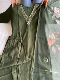 Antique Fashion 1 Kurti Pant Dupatta Set - 2XL, colour 1