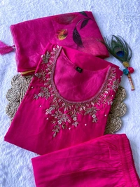 Antique Fashion 1 Kurti Pant Dupatta Set - L, colour 1