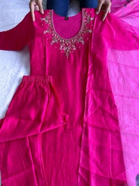 Antique Fashion 1 Kurti Pant Dupatta Set - L, colour 1