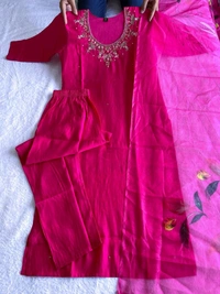 Antique Fashion 1 Kurti Pant Dupatta Set - L, colour 1