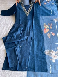 Antique Fashion 1 Kurti Pant Dupatta Set - S, colour 2