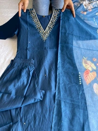 Antique Fashion 1 Kurti Pant Dupatta Set - S, colour 2