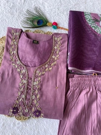 Antique Fashion 1 Kurti Pant Dupatta  - XL, colour 1