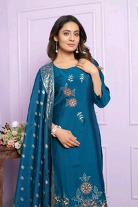 Antique Fashion 1 Kurti Pant Set Collection  - colour 1, M