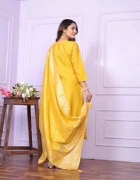 Antique Fashion 1 Kurti Pant Set Collection  - colour 2, M