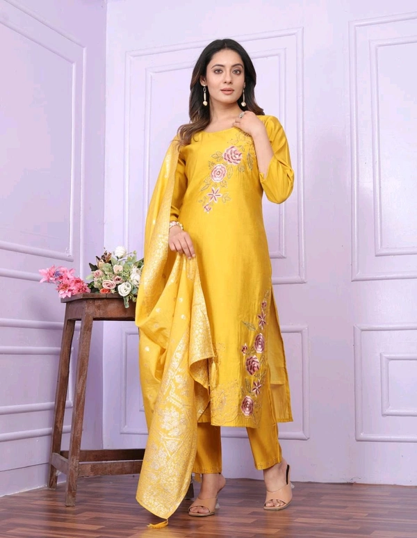 Antique Fashion 1 Kurti Pant Set Collection  - colour 2, XXL