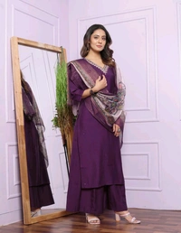 Antique Fashion 1 Kurti Plazo - L