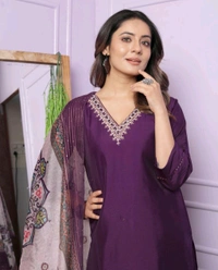 Antique Fashion 1 Kurti Plazo - L
