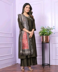 Antique Fashion 1 Kurti Plazo  - XL