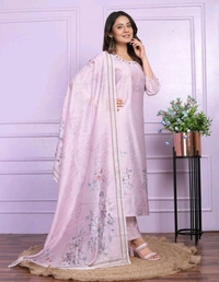 Antique Fashion 1 Kurti Pent Duppta Collection  - L