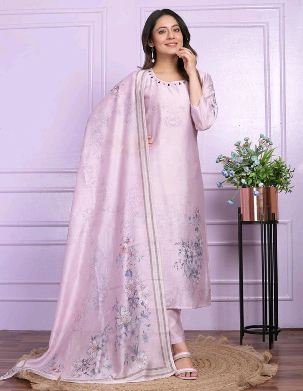 Antique Fashion 1 Kurti Pent Duppta Collection  - XL