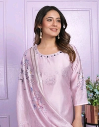 Antique Fashion 1 Kurti Pent Duppta Collection  - XL