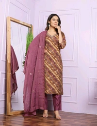 Antique Fashion 1 Kurti Pant Dupatta Set Collection  - XXL